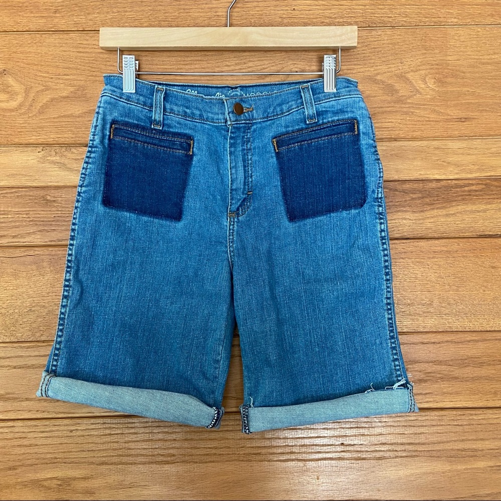 Wrangler Modcloth cutoff bermuda shorts